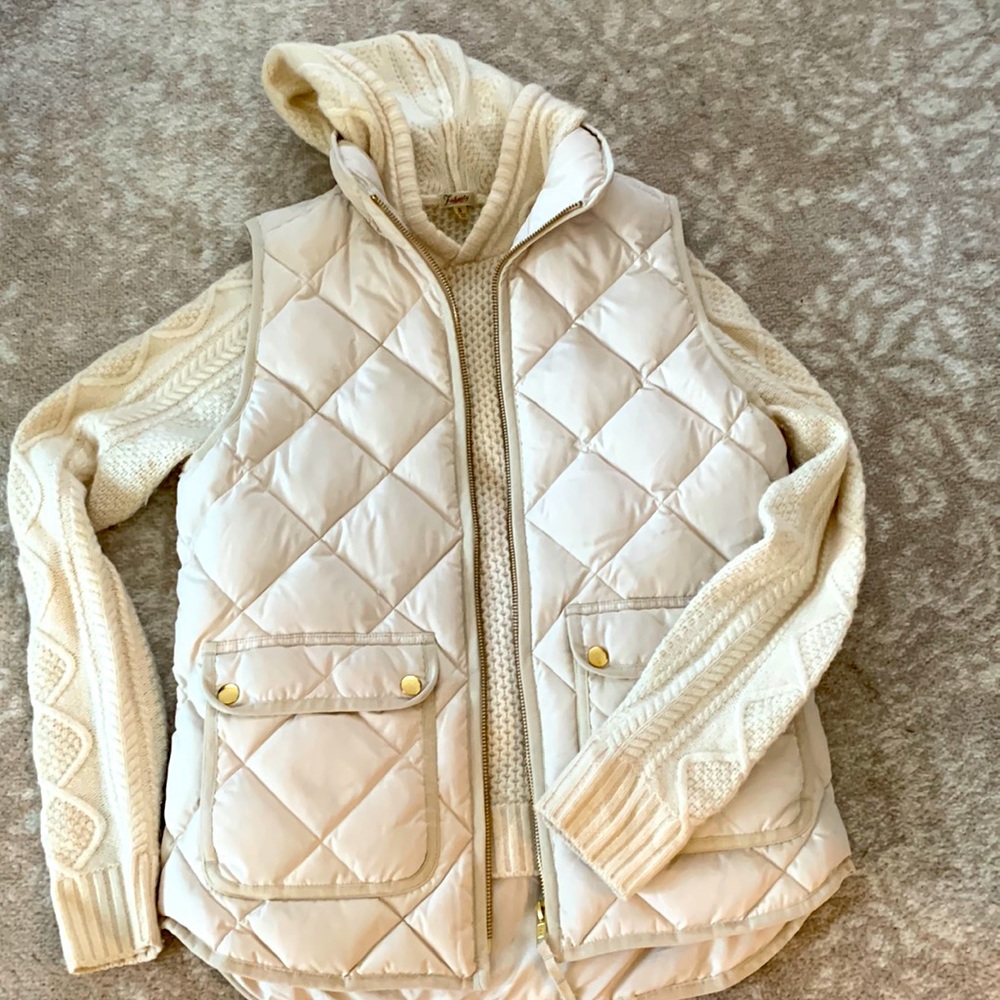 JCrew NWT quilted vest